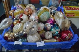 Vintage Glass Christmas Baubles