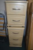 Two Drawer and Three Drawer Bedside Cabinets