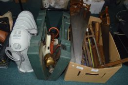 Delonghi Bambino Heater, Vintage Tools, etc.