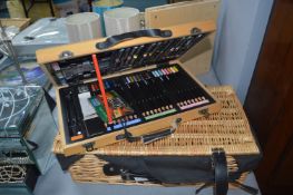 Studio Art Set and a Basket