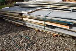 *Assorted Sheets and Offcuts of Insulated Cladding (Collection Only, No P&P Available)