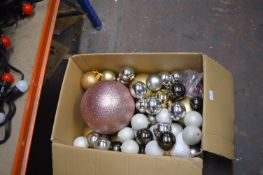 *Box of Christmas Baubles