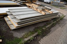 *~10 Sheets of Insulated Cladding ~100mm (up to 7m long) (Collection Only, No P&P Available)