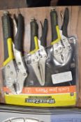 Work Zone 3pc Plier Set