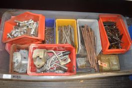 Tray of Lin Bins and Contents