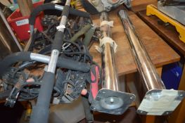 Assortment of Pulley Bars, Pulley System, and Adju