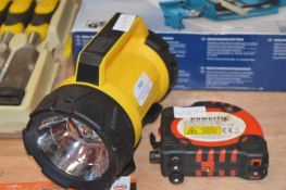 Power Fix Tape Measure with Laser & Level, and a T