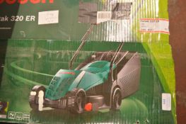 *Bosch Rotak 320ER Lawnmower, and a Hawksmoor Hand