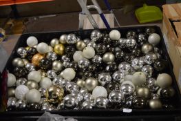 *Black Trolley Containing Christmas Baubles