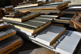 *Seven Sheets of Insulated Cladding ~80mm thick (up to 6m long) (Collection Only, No P&P Available)