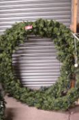 *Two Large Christmas Wreaths