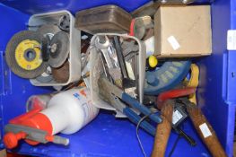 Quantity of Assorted Tools Including Saws, Cutting