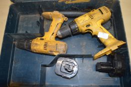 *Two Drills with Batteries