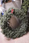 *Two Small Christmas Wreaths