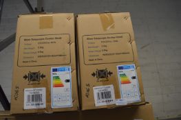 *Two SIA 60cm Telescopic Cooker Hoods