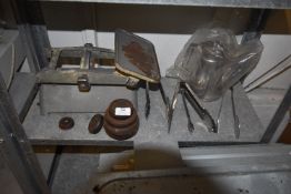 *Set of Scales, Tongs, etc.