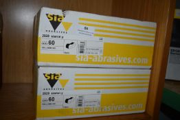 *Two Boxes of Ten 60 Grade Sanding Belts 100x2000mm
