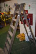 *Seven Tread Wooden Step Ladder