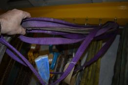 *Two Lifting Slings and a Lifting Strap