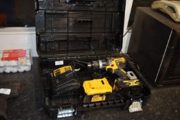 *Dewalt Brushless DCD796PM Drill with Two Batteries, Charger, and Case