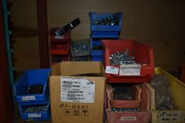 *Eighteen Boxes Containing Assorted Washers, Fixings, etc.