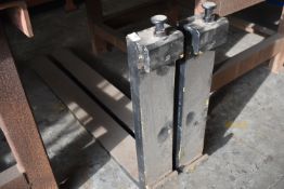 *Set of New HX1750X500 Forklift Tines