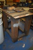 *Steel Workbench 28” tall x 30”x28”