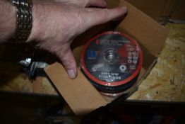 *Four Boxes of 50 125x1x22.2mm Cutting Discs