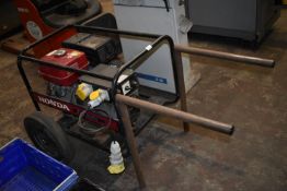 *Honda EC6000 Petrol Driven Generator with 110v & 240v, 16a & 32a Outlets