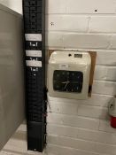 *Cooper Clocking In Machine and Two Boxes of Cards