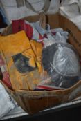 *Box of Work Gloves and Knee Pads