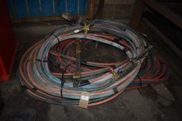 *Two Oxyacetylene Pipes with Torches