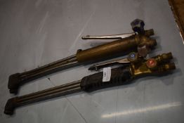 *Two Oxyacetylene Cutting Torches