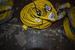 *Two New 110v 16a 14m Extension Leads