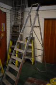 *Seven Tread Aluminium Platform Ladder