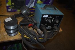 *MHG Aluminium Spool on Mig Welder Control Module with Mig Welding Head and Three Rolls of Alloy 1mm