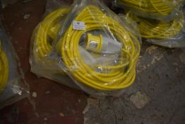 *Two New 110v 16a 14m Extension Leads