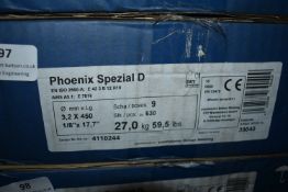 *27kg of Phoenix Special D 3.2x450 Electrodes