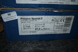 *27kg of Phoenix Special D 3.2x450 Electrodes