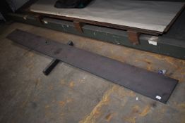 *Pieces of Steel Plate 277x25cm x 20mm
