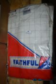 *Faithful Size: 116T White Overalls