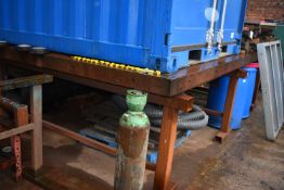 *Engineers Table with Three Stillages ~440x250cm