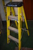 *Youngman Three Tread Fiberglass Step Ladder
