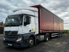 *Mercedes Actros 1843 4x2 Tractor Unit ~430,000km No MOT - Location Horncastle Lincolnshire