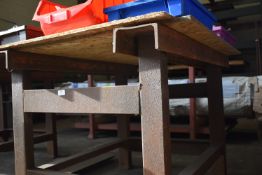 *Pair of Steel Trestles