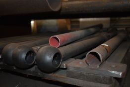 *Ten Handrail Posts 120cm with Fixing Eyes