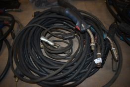 *Four Mig Welding Lances, Earth Clips, etc.