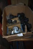 *Box of Assorted Castors, Ground Fixings, etc.
