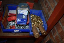 *Box of Brass Offcuts, Washers, etc.