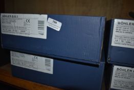 *Two Coils of Bohler QJ3 1mm Mig Welding Wire